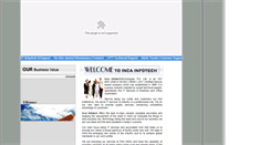 Desktop Screenshot of incainfotech.com